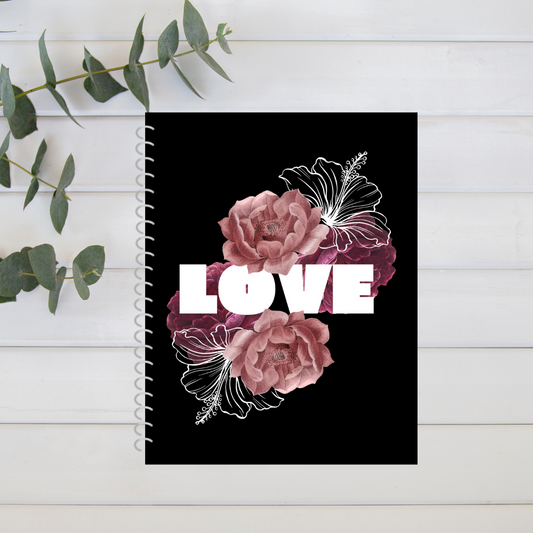 Love Spiral Notebook