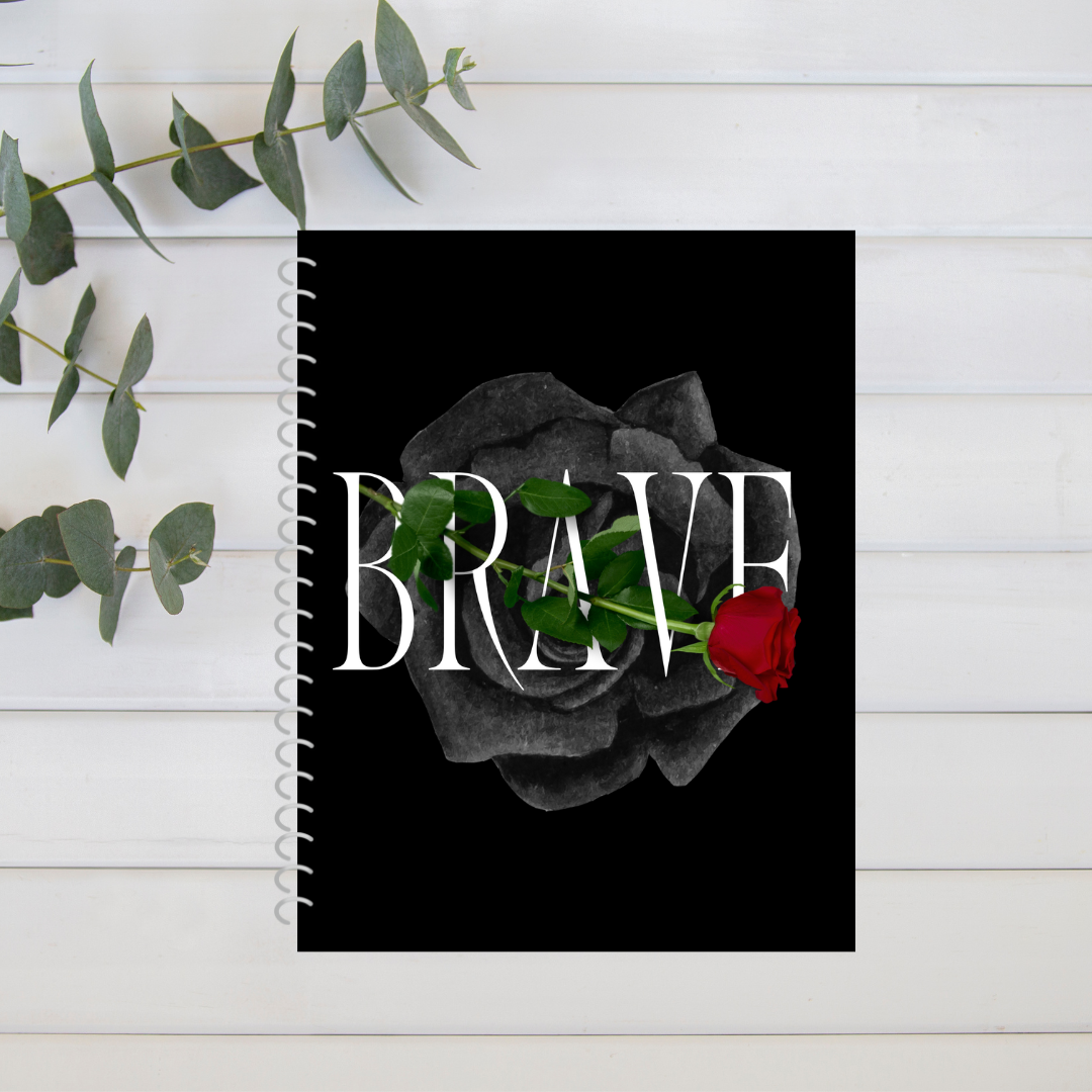 Brave Spiral Notebook