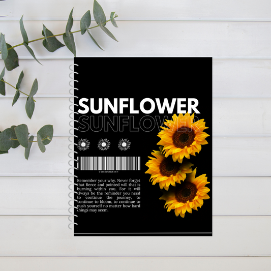 Sunflower Spiral Notebook