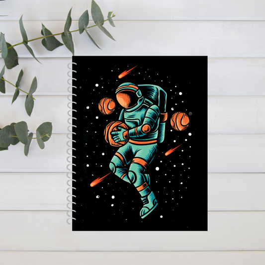 Astro Baller Spiral Notebook