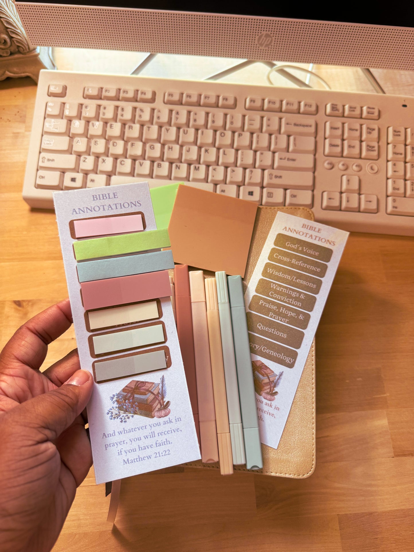 Bible Annotation Bookmarks