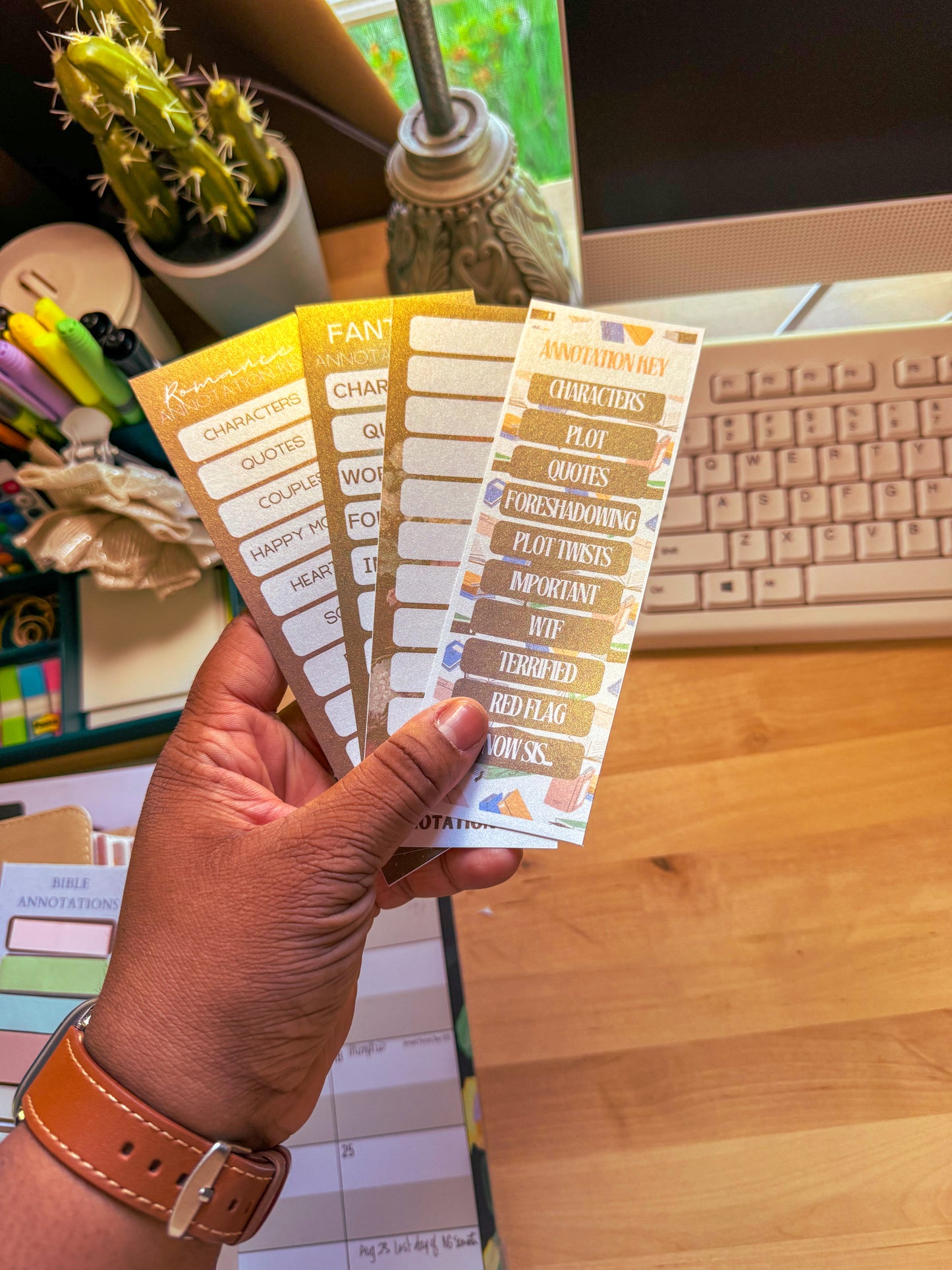 Annotation Key Bookmarks