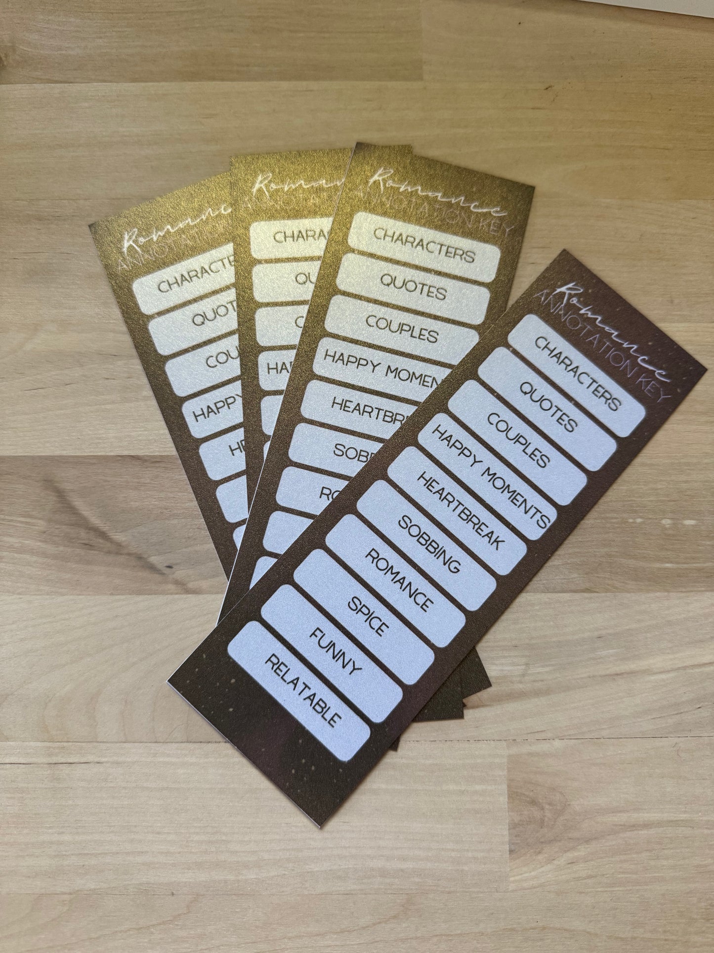 Annotation Key Bookmarks