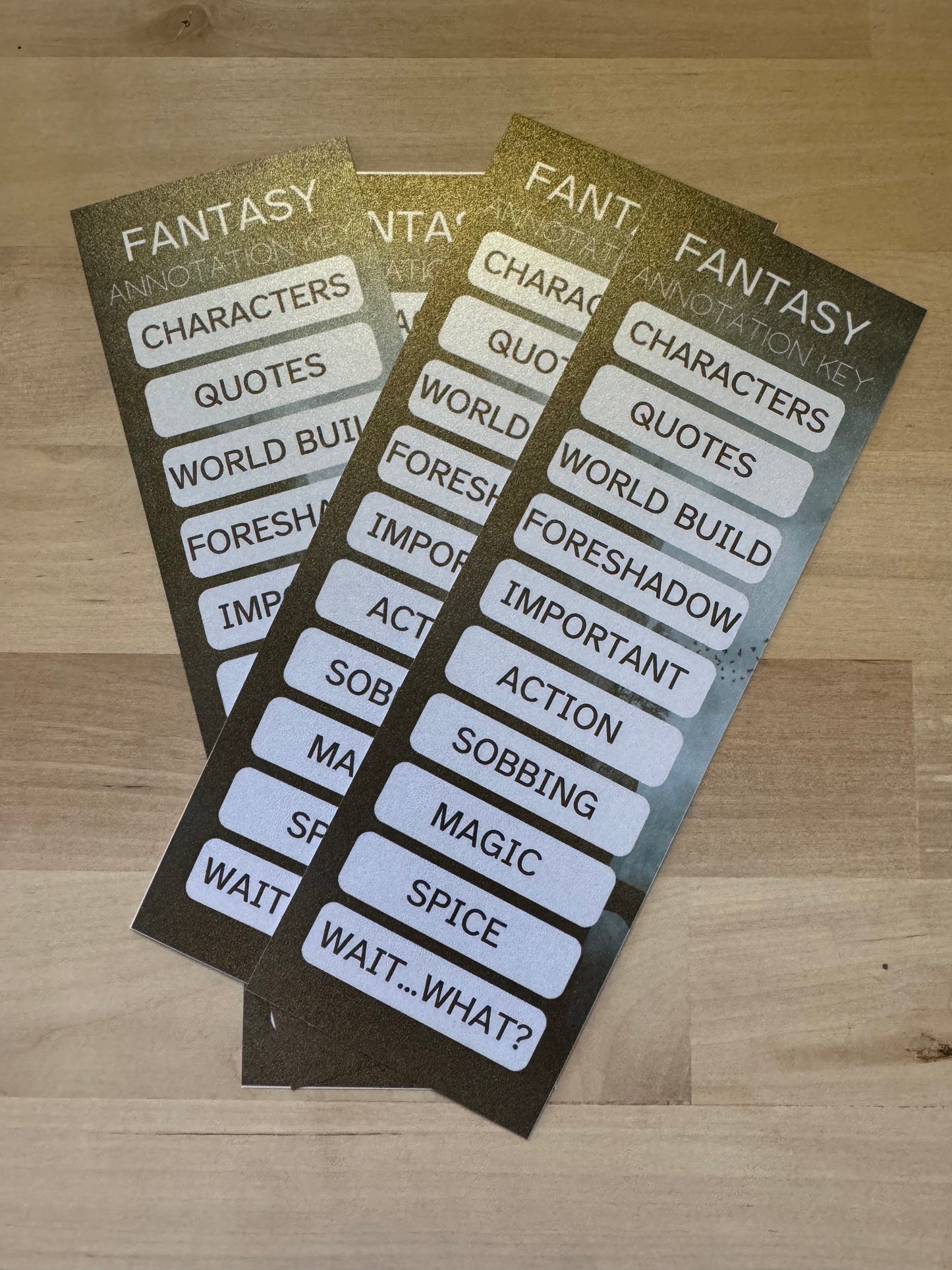 Annotation Key Bookmarks