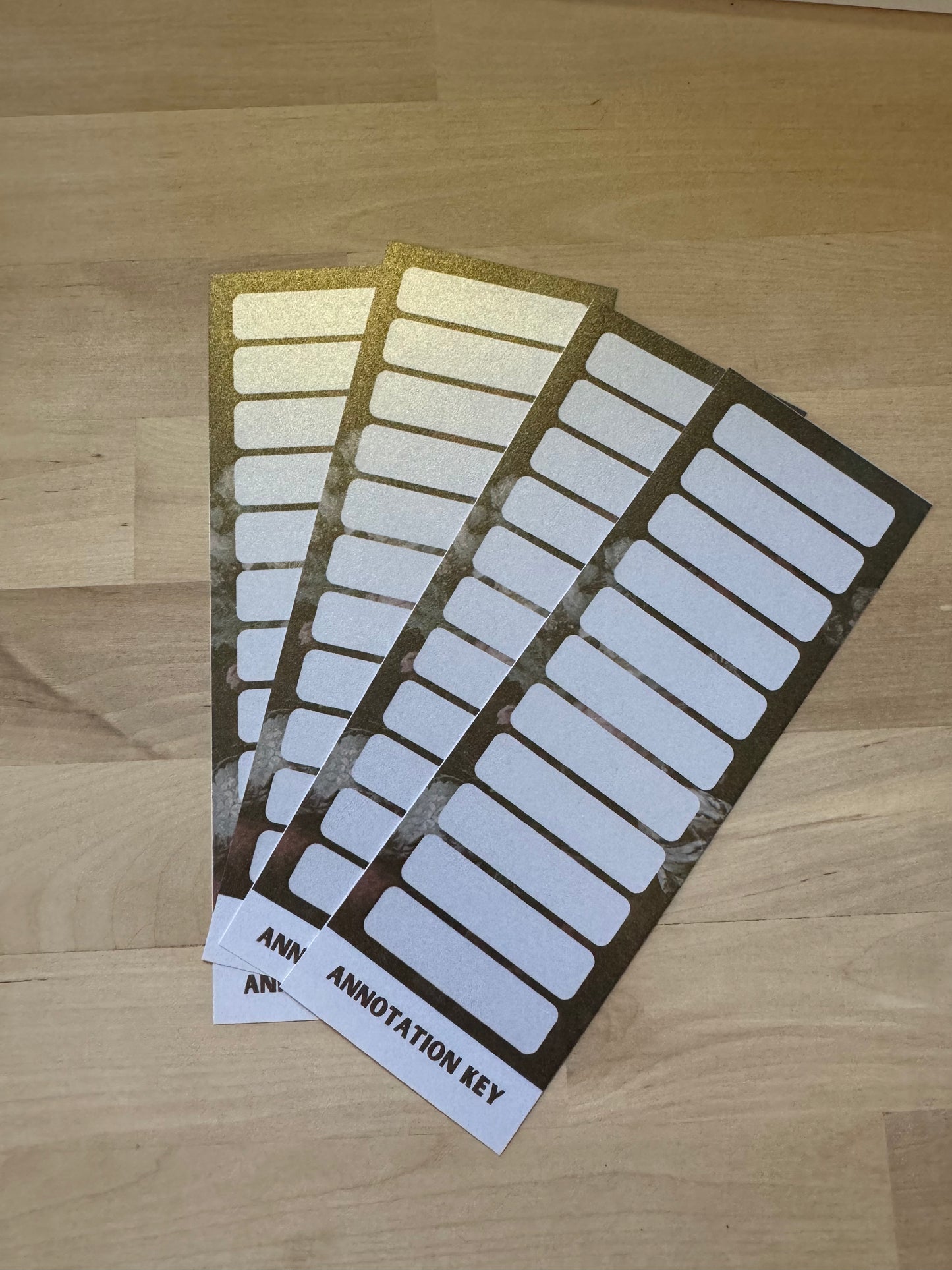 Annotation Key Bookmarks