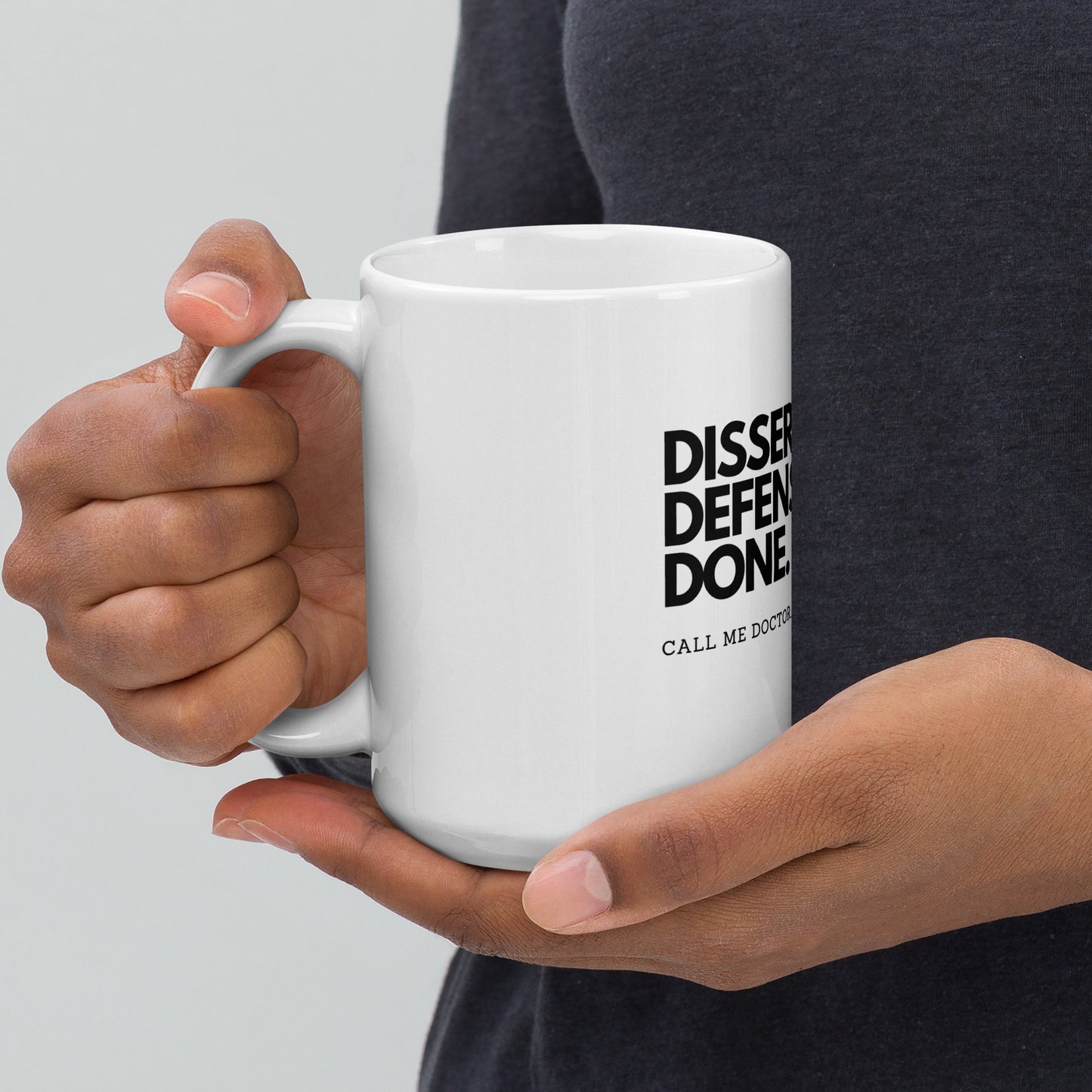 Call Me Doctor, White Glossy Mug