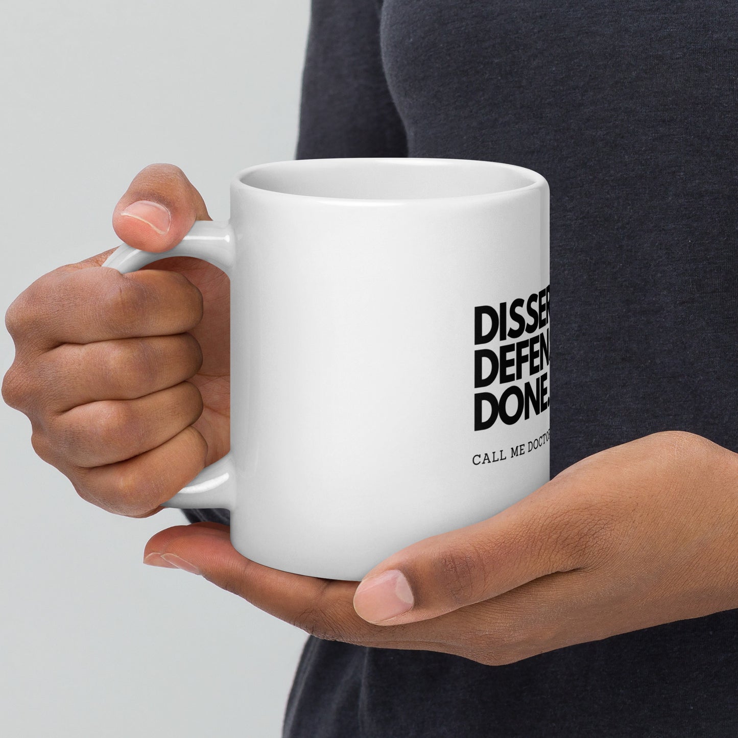 Call Me Doctor, White Glossy Mug