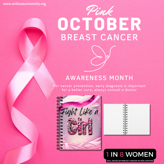 Limited Edition Breast Cancer Awareness Digital Notebook