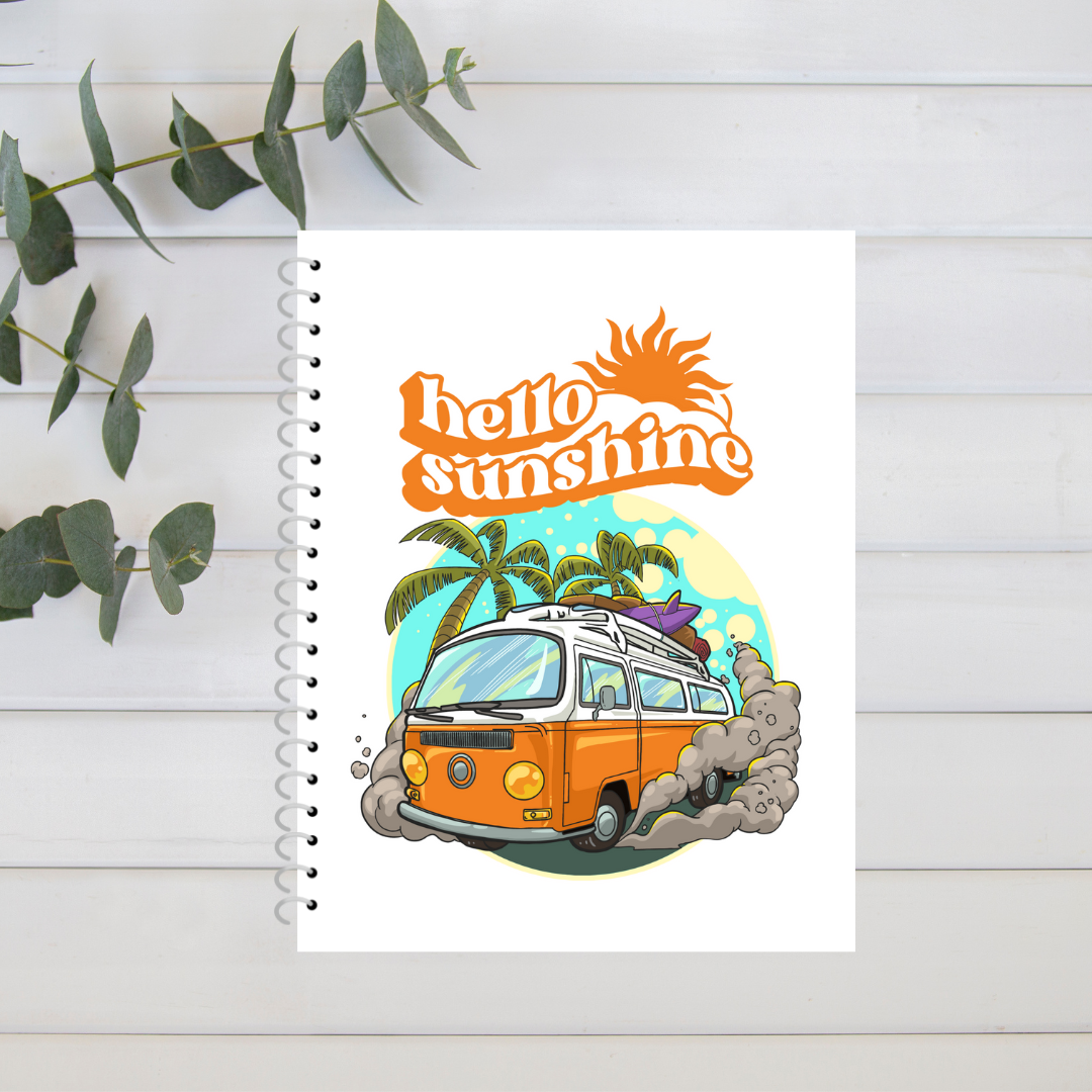 Hello Sunshine Spiral Notebook