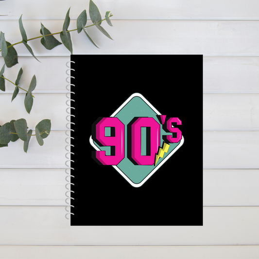 90s Spiral Notebook