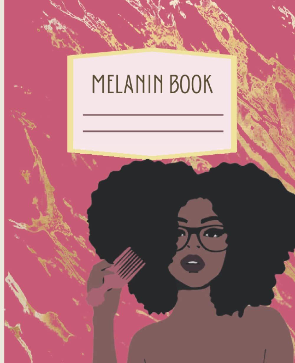 Melanin Composition Notebook - Pink