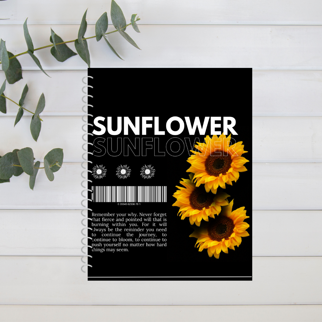 Sunflower Spiral Notebook