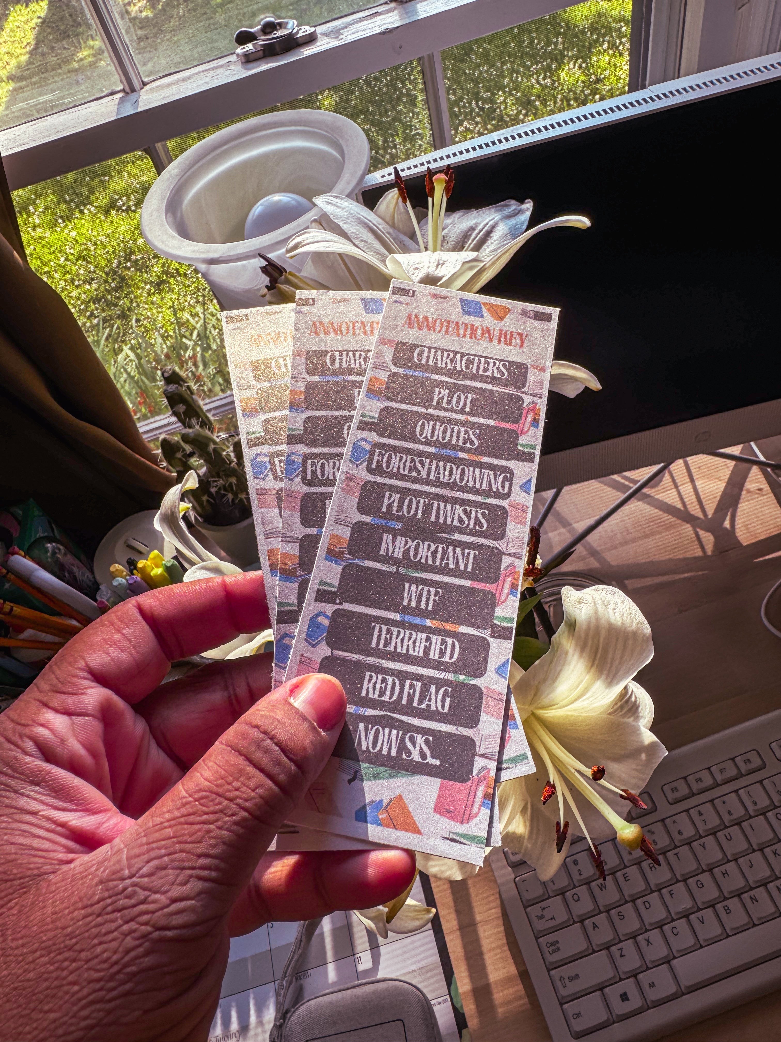 Annotation Key Bookmarks – Writluxe University